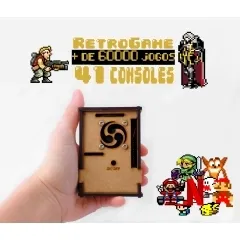 Imagem de RetroGame Mdf + de 75 Mil Jogos + Netflix