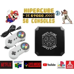 Imagem de Hipercube - 69 mil jogos com desempenho superior + CTRL SNES