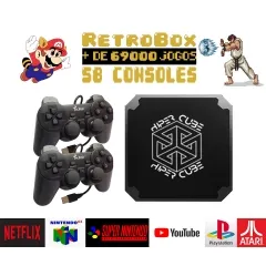 Imagem de Retrobox: 69000 jogos com Tv, Wifi, Netflix + Frete Grátis